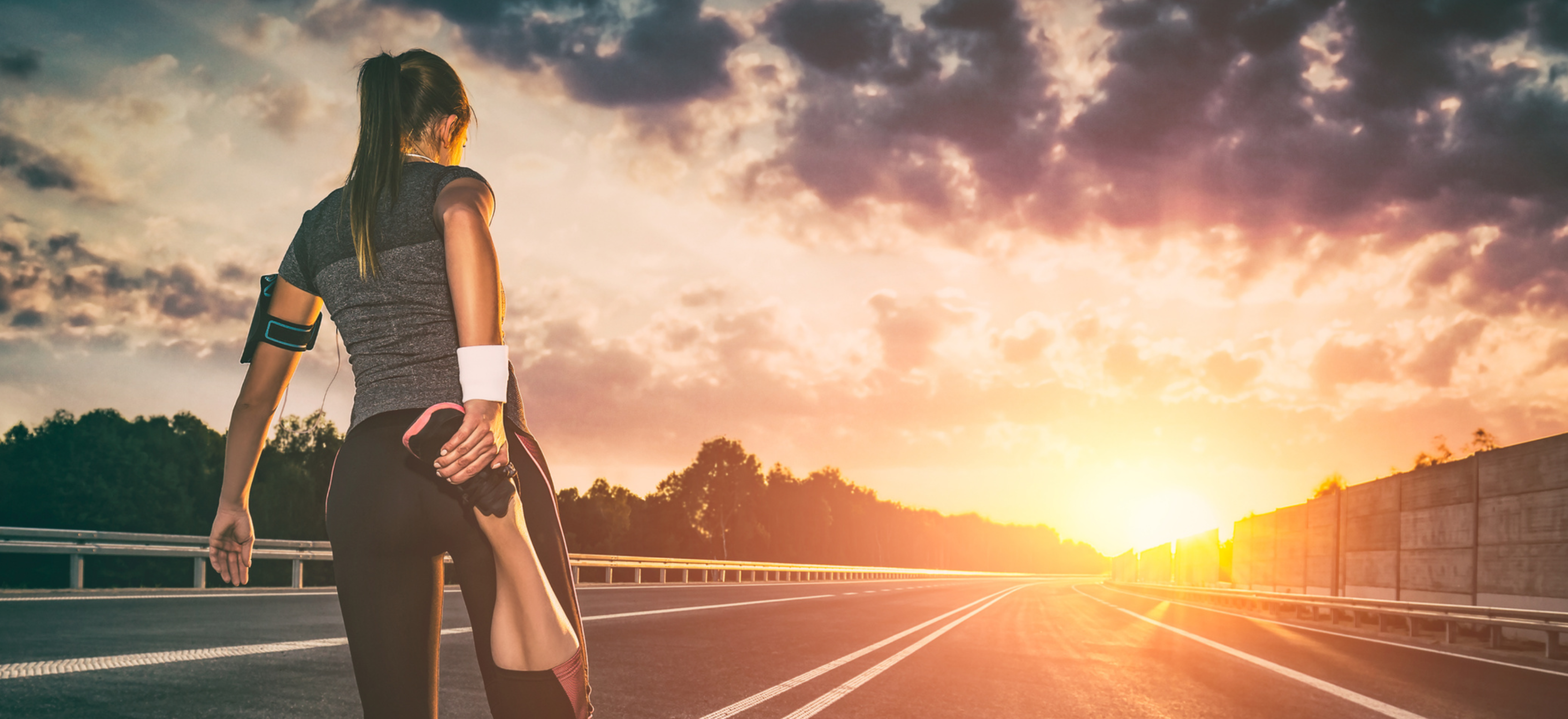 Woman running